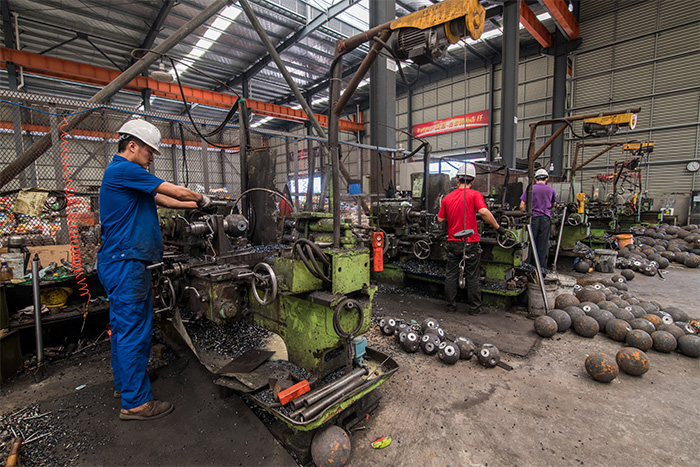 鞍山网架配件车间